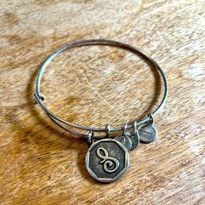 Alex & Ani “S” Initial Bracelet